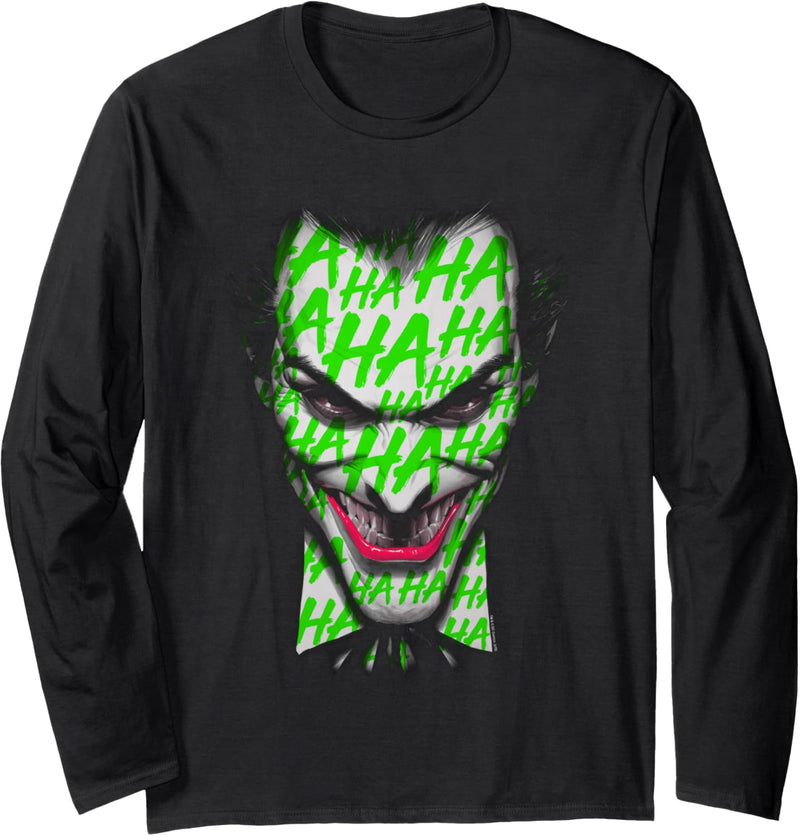 Batman HA HA Smile Langarmshirt