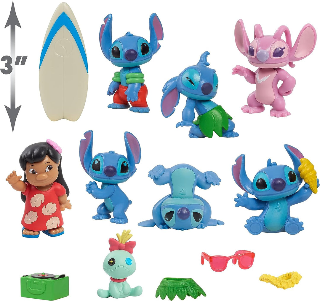 Stitch 46259 Lilo Deluxe Figure Set, Multi-Color