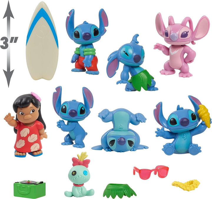 Stitch 46259 Lilo Deluxe Figure Set, Multi-Color