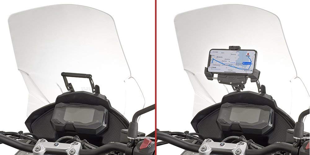 Halterung zur Montage am Windschild für Navi S902A