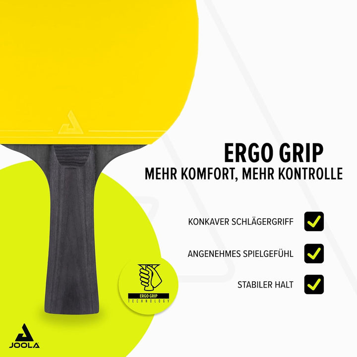 JOOLA Tischtennisschläger Set Colorato, Colorato Duo und Black&amp;White - Ideal für Familien, Anfänger