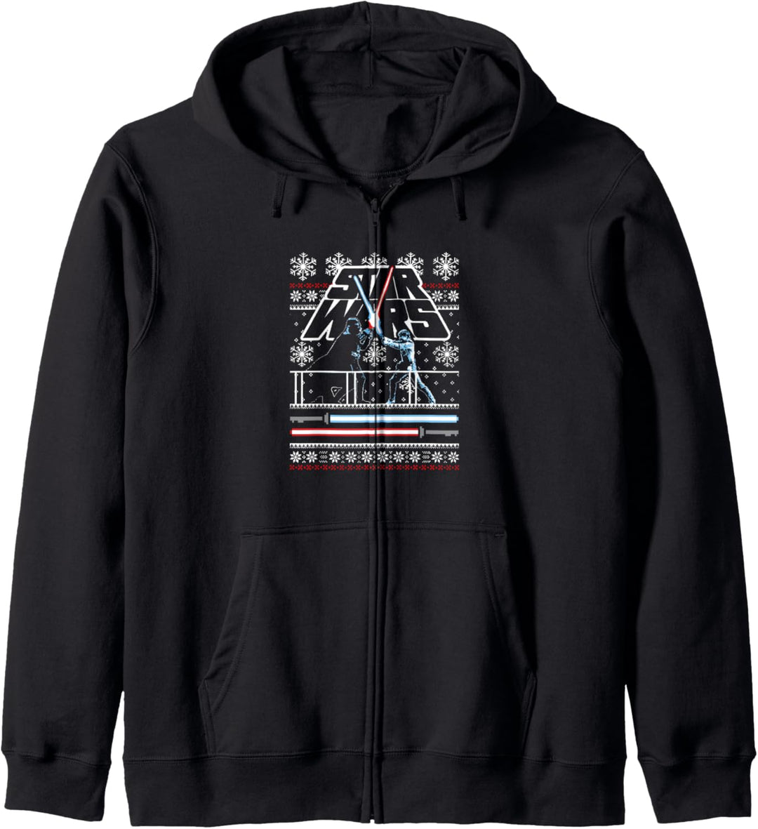 Star Wars Christmas Battle Ugly Sweater Kapuzenjacke