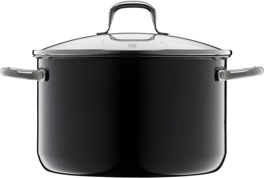 WMF Fusiontec Essential Kochtopf gross, 24 cm, Glasdeckel, Fleischtopf Induktion, 6,4l, High-Tech Ke