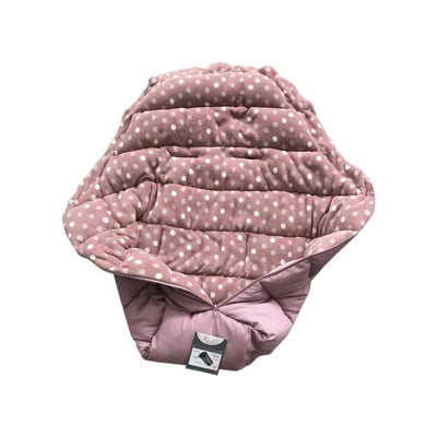 Cangaroo Fusssack Cuddle, für Kinderwagen Thermofleece wasserdicht Reissverschluss, Farben:rosa, ros