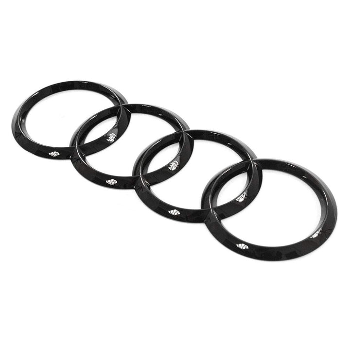 Audi 4H0853742HT94 Zeichen Heckklappe Ringe Black Edition Emblem Blackline Logo schwarz