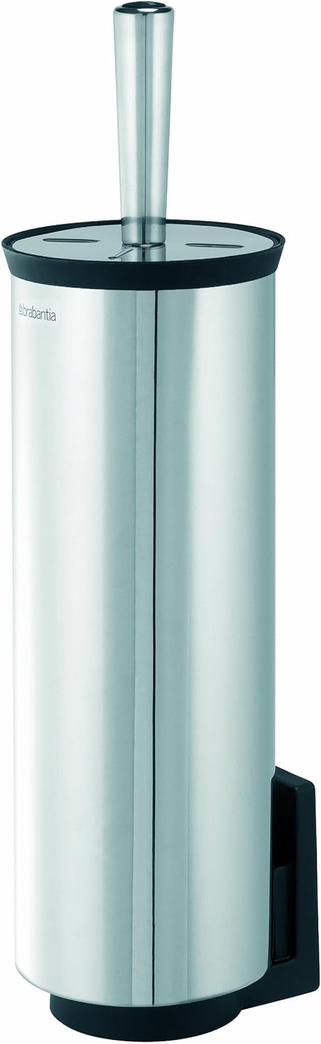 Brabantia Toilettenbürstengarnitur - Brilliant Steel Brilliant Steel Toilettenbürste und Halter, Bri