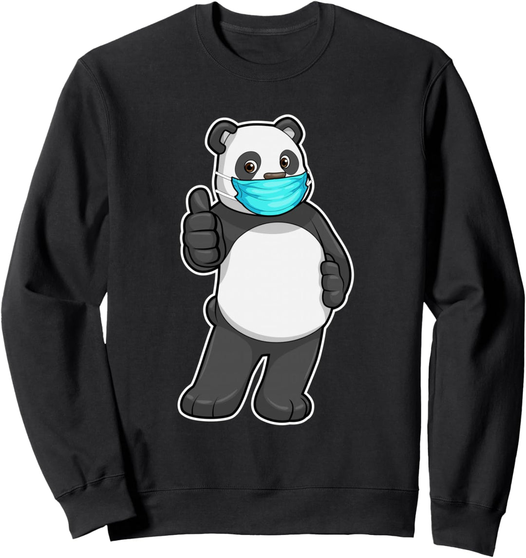 Panda Maske Sweatshirt