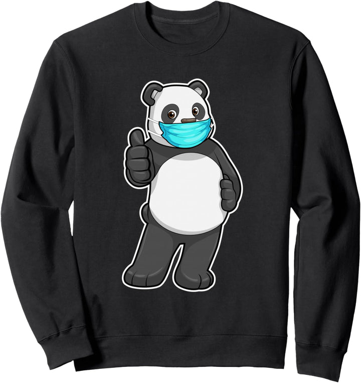 Panda Maske Sweatshirt