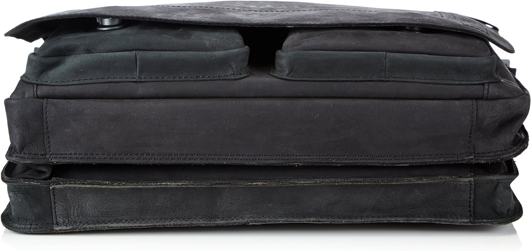 Strellson Richmond BriefBag XL 4010001260 Herren Henkeltaschen 41x33x16 cm (B x H x T), Schwarz (bla
