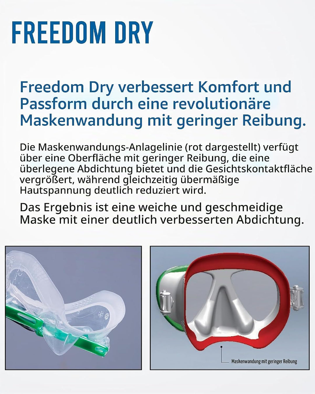 Tusa Freedom Elite – Maske, Schwarz