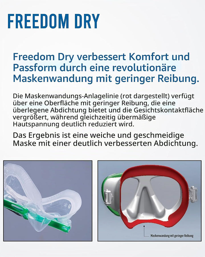 Tusa Freedom Elite – Maske, Schwarz