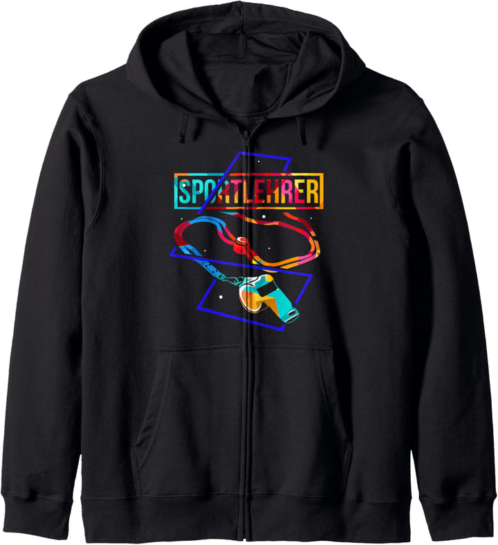 Cooles Polygon-Sportlehrer Kapuzenjacke