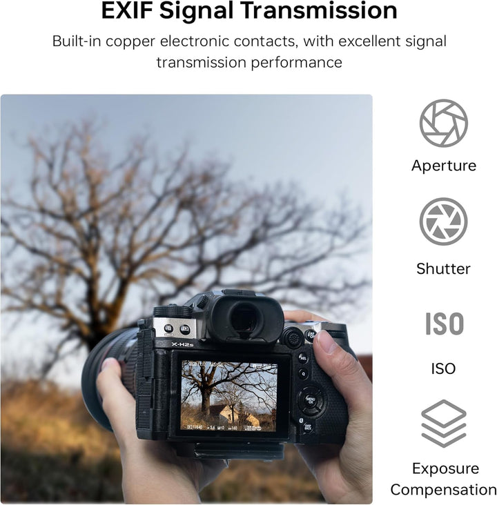 VILTROX EF-FX1 Pro Autofokus Objektivadapter Objektiv Konverter mit Blendensteuerung Kompatibel mit
