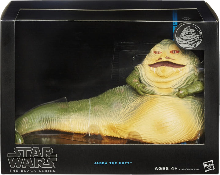 Toy Zany Star Wars Black Jabba The Hutt Deluxe 6 Inch Action Figure