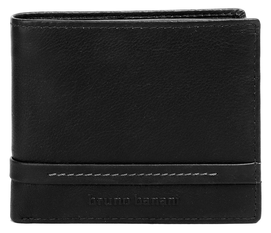bruno banani Atlanta Wallet Black Schwarz, Schwarz