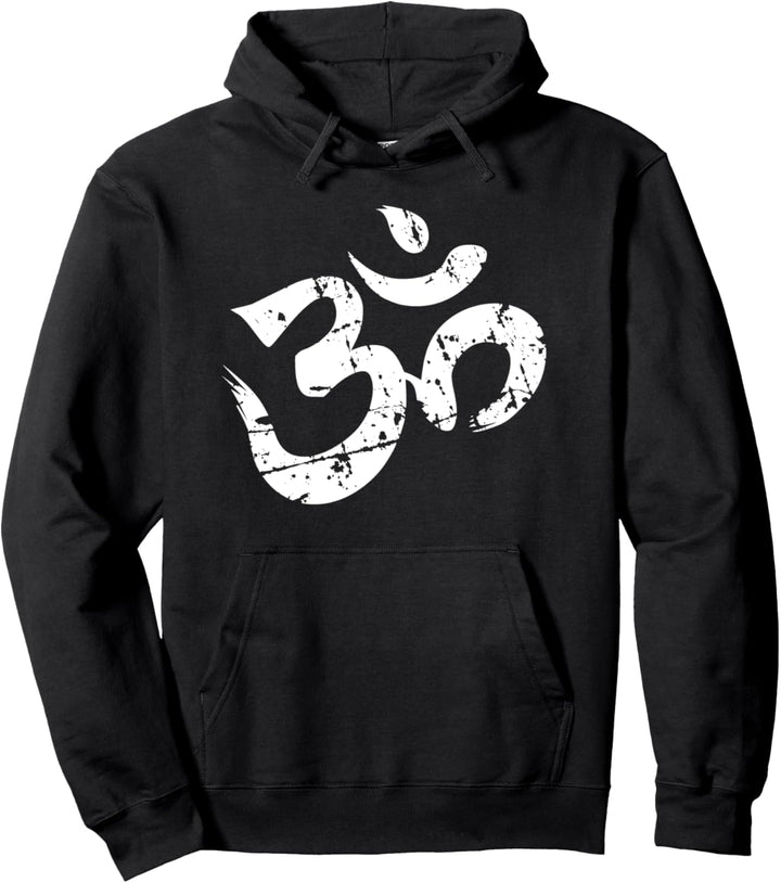 Om Graphic Aum Yoga Zen Design Namaste Meditation Buddhismus Pullover Hoodie