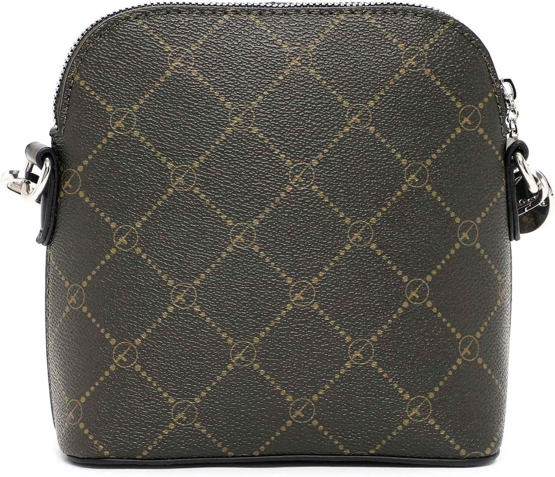 Tamaris Umhängetasche TAS Anastasia 30100 Damen Handtaschen Karo Fango 932, Fango 932