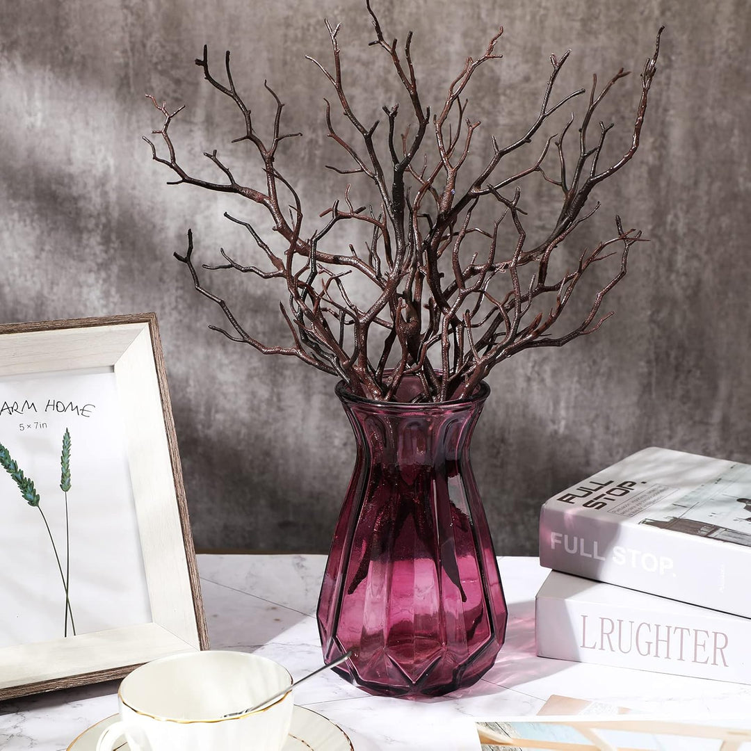 Geosar Manzanita-Zweige aus Kunststoff, künstlicher Geweih, Baumzweig, kleiner dekorativer Zweig für
