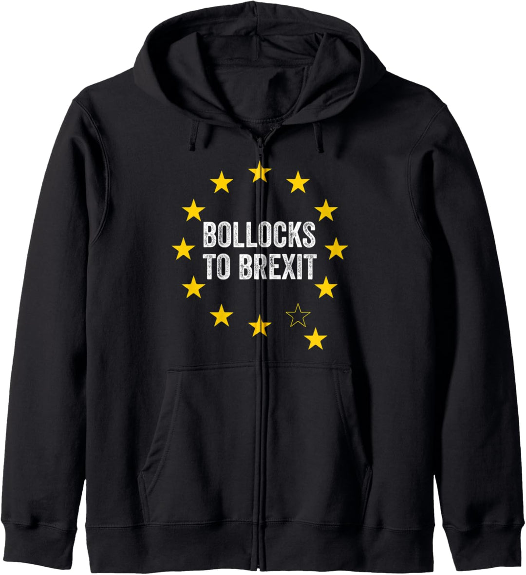 EU Flagge - Ich liebe Europa EU Anti Brexit Kapuzenjacke