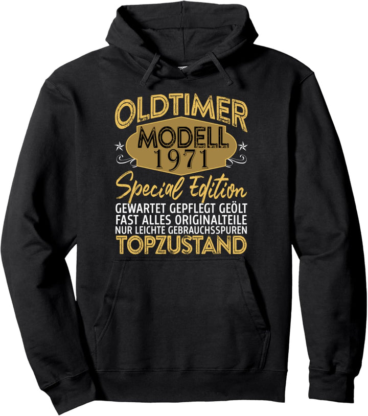 50. Geburtstag 50 Jahre Frauen Männer lustiges Geschenk Pullover Hoodie