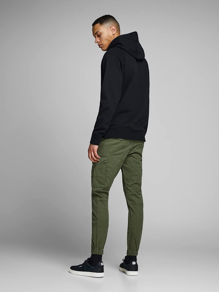 JACK &amp; JONES Male Sweatshirt Detaillierter S Schwarz/Detail Andean Toucan, S Schwarz/Detail Andean T