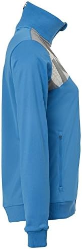 Kempa Damen Core 2.0 Poly Jacke, XS Blau(kempablau/Dark Grau Melan), XS Blau(kempablau/Dark Grau Mel