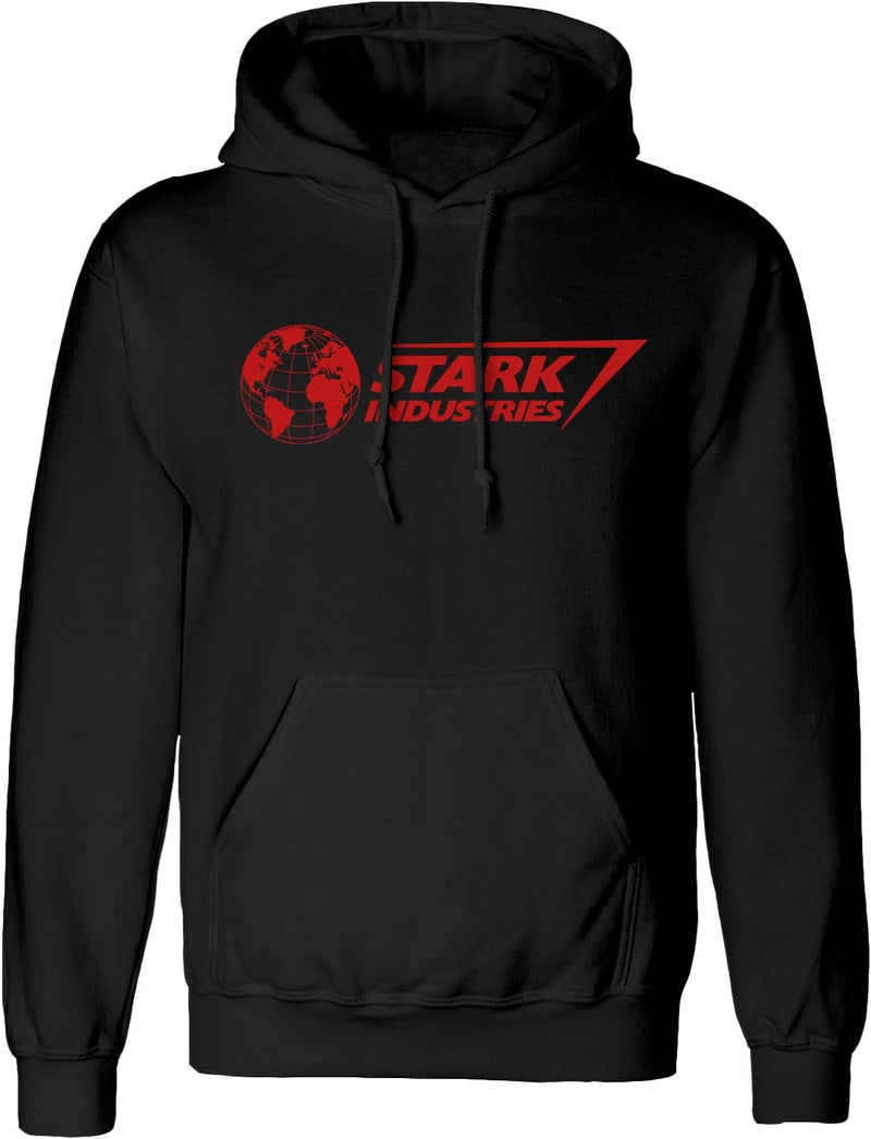 Iron Man Stark Industries Männer Kapuzenpullover schwarz L