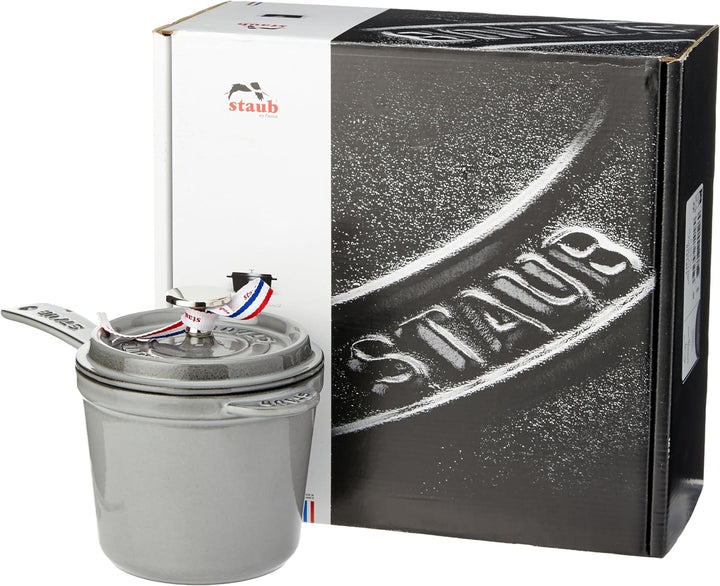 STAUB Sossenschale, Gusseisen, Grau, 14 cm Grau 31 x 27.5 x 14 cm, Grau 31 x 27.5 x 14 cm