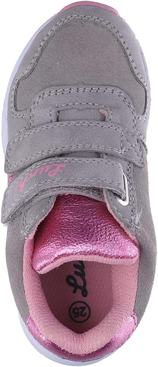 Lurchi Mädchen Valeria Sneaker 30 EU Grau, 30 EU Grau