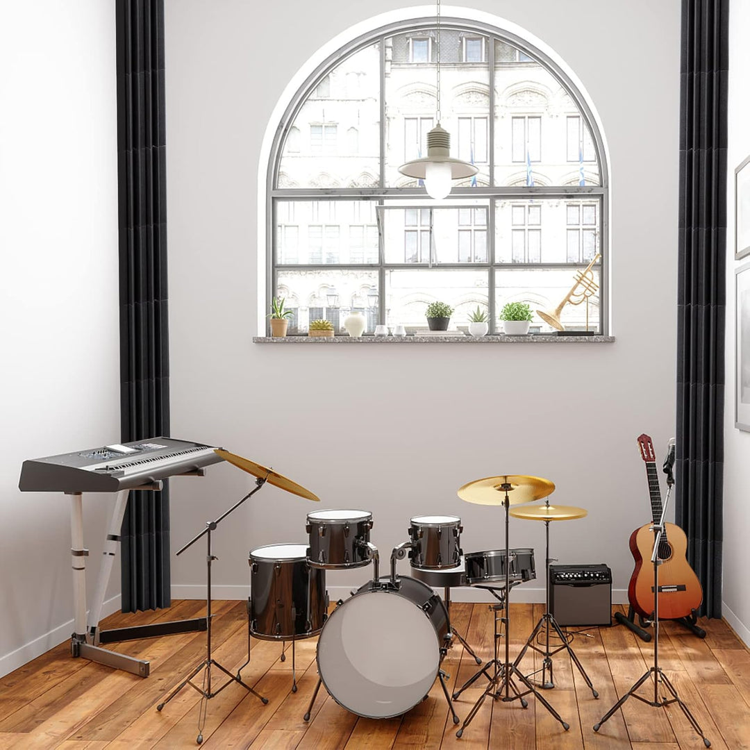 Bass Trap 12 Stück Bass Traps schaumstoff akustik Hohe Dichte schalldämmung schaumstoff Reduzieren I