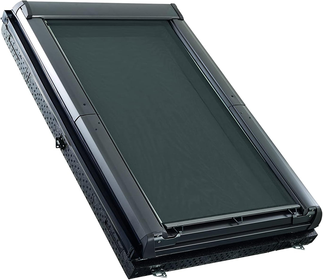 Original Roto Aussenrollo Screen ZAR Sonnenschutz &amp; Hitzeschutz Bei offenem Fenster voll funktionsfä