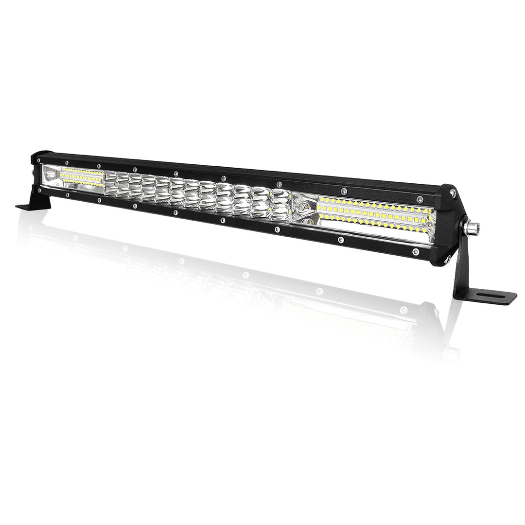 AUXTINGS LED Zusatzscheinwerfer Bar,50 cm 180W Lightbar 12600lm Schlank Einzelreihe LED Arbeitsschei