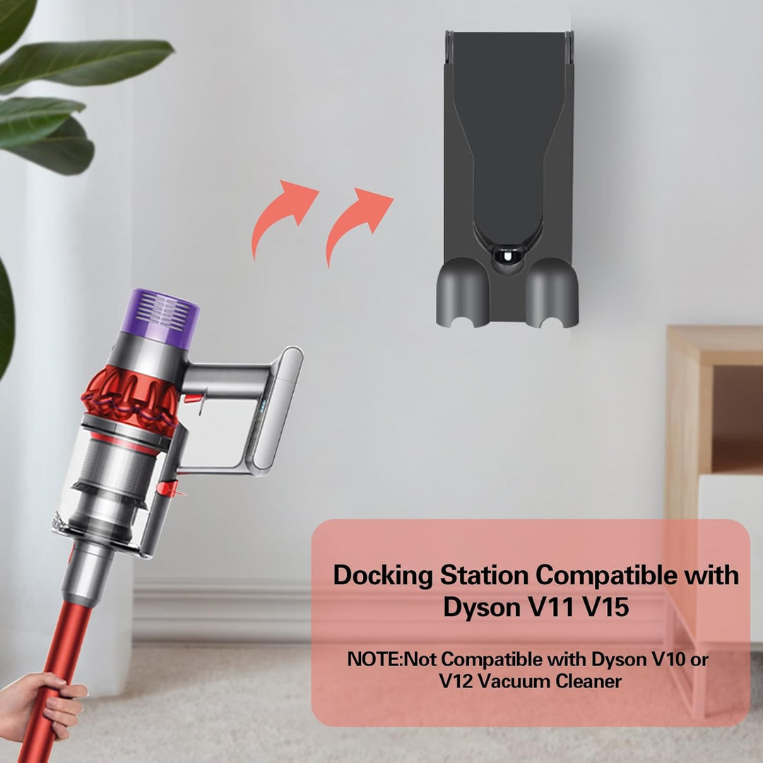 Wandhalterung Ladestation Dockingstation Halterung für Dyson V11 V15 Staubsauger, Ersetzende Teile-N