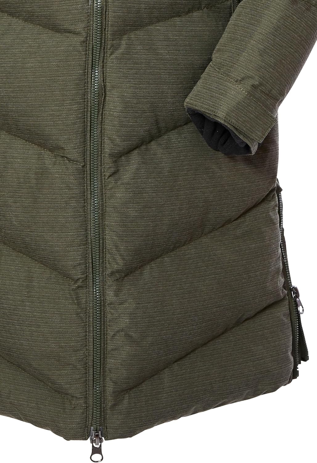 Killtec Mädchen Kow 167 Grls Qltd Ct Steppmantel mit Kapuze/Mantel ist wasserabweisend 164 dunkeloli