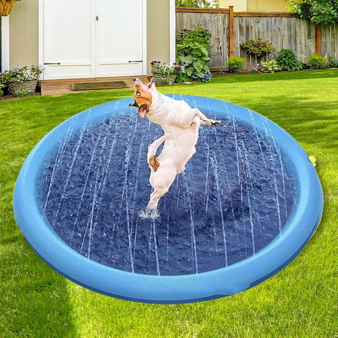 Kinder Spritzmatte Für Den Aussenbereich Sommer-Spielmatte | Outdoor-Sprinklerpool Geeignet Für Mädc