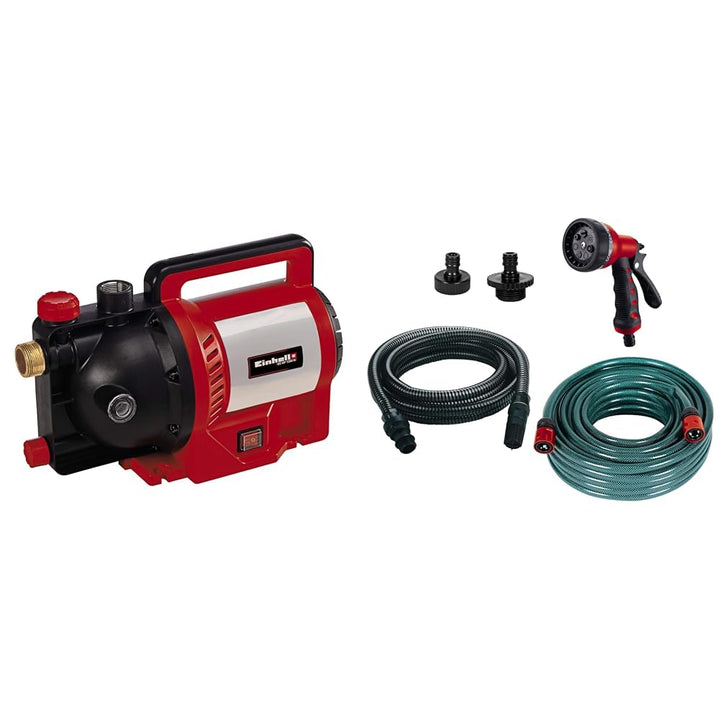 Einhell Gartenpumpe GC-GP 1250 N/1 (1.200 W, max. 5000 L/h, max. Förderhöhe 50 m, Wassereinfüllöffnu