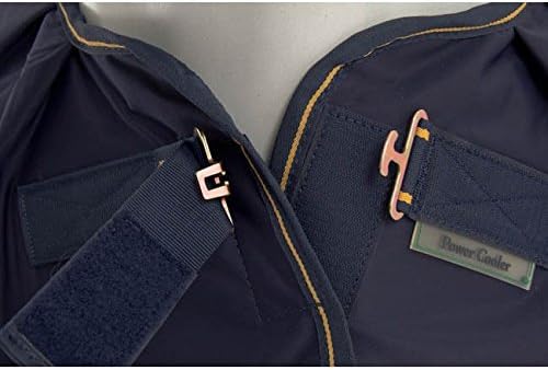 Kerbl Bucas Prize Cooler Pferdedecke 125 Navy/Gold, 125