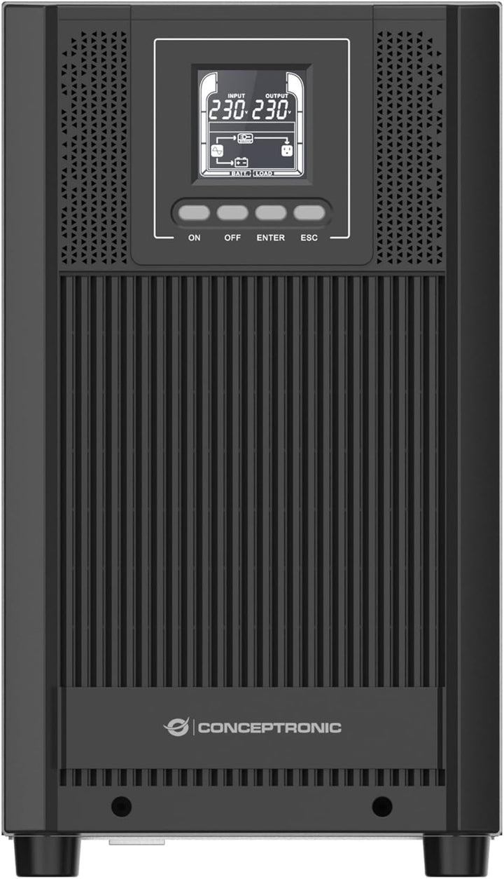 CONCEPTRONIC Zeus USV 3000VA 2700W Online UPS,IEC EPO Port