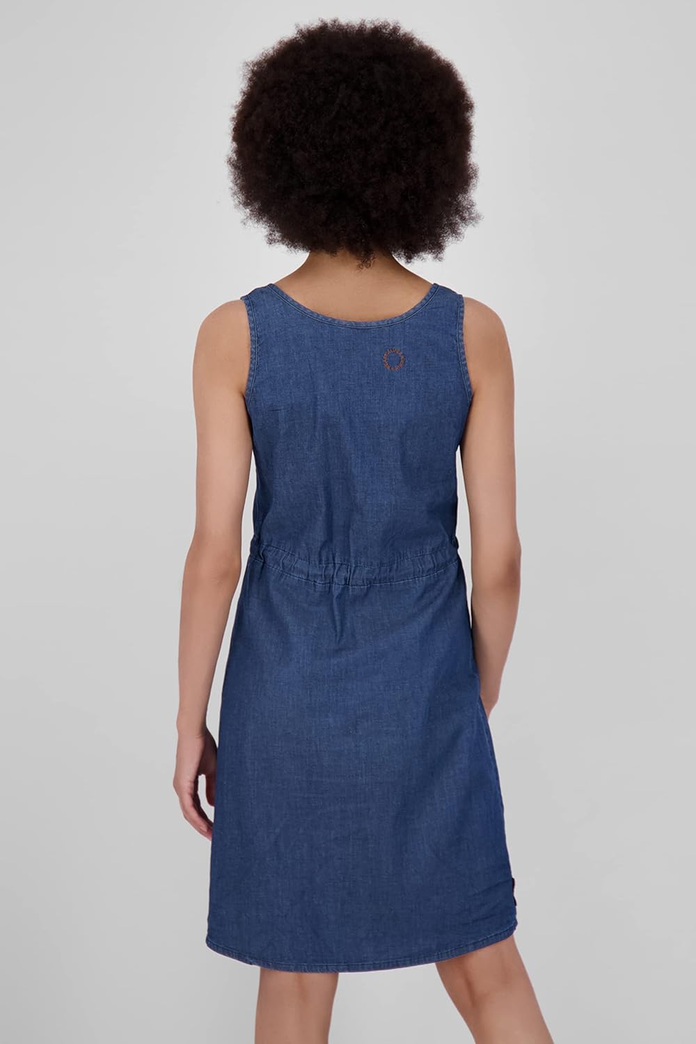 ALIFE and Kickin DorisAK DNM Dress Damen Sommerkleid, Jeanskleid, Kleid XL Dark Denim, XL Dark Denim
