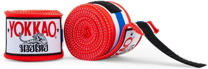 Yokkao Premium Hand Wraps Premium Red, Premium Red