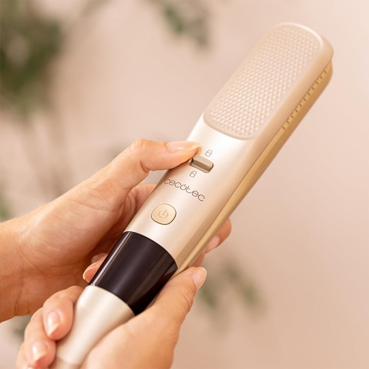 Cecotec Splisstrimmer HairCare SmoothEnds. Kabellos, 140 Min, Akkulaufzeit, 3 h Ladezeit, Display fü