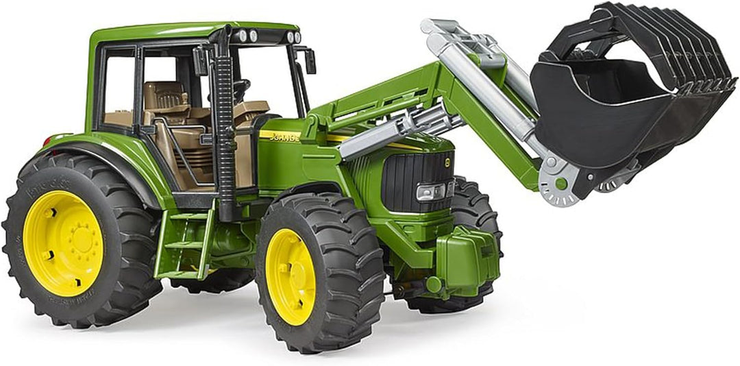 bruder 02052 - John Deere 6920 mit Frontlader - 1:16 Traktor Trecker Schlepper Bulldog Bauernhof Lan