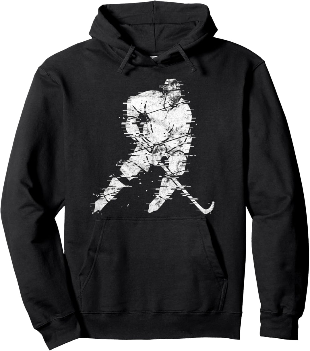 Eishockey Spieler Pullover Hoodie