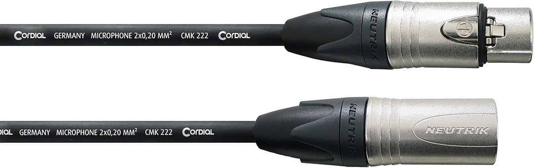 CORDIAL Kabel micro XLR 5 m Kabel MICROPHONE Select symmetrisch Standard