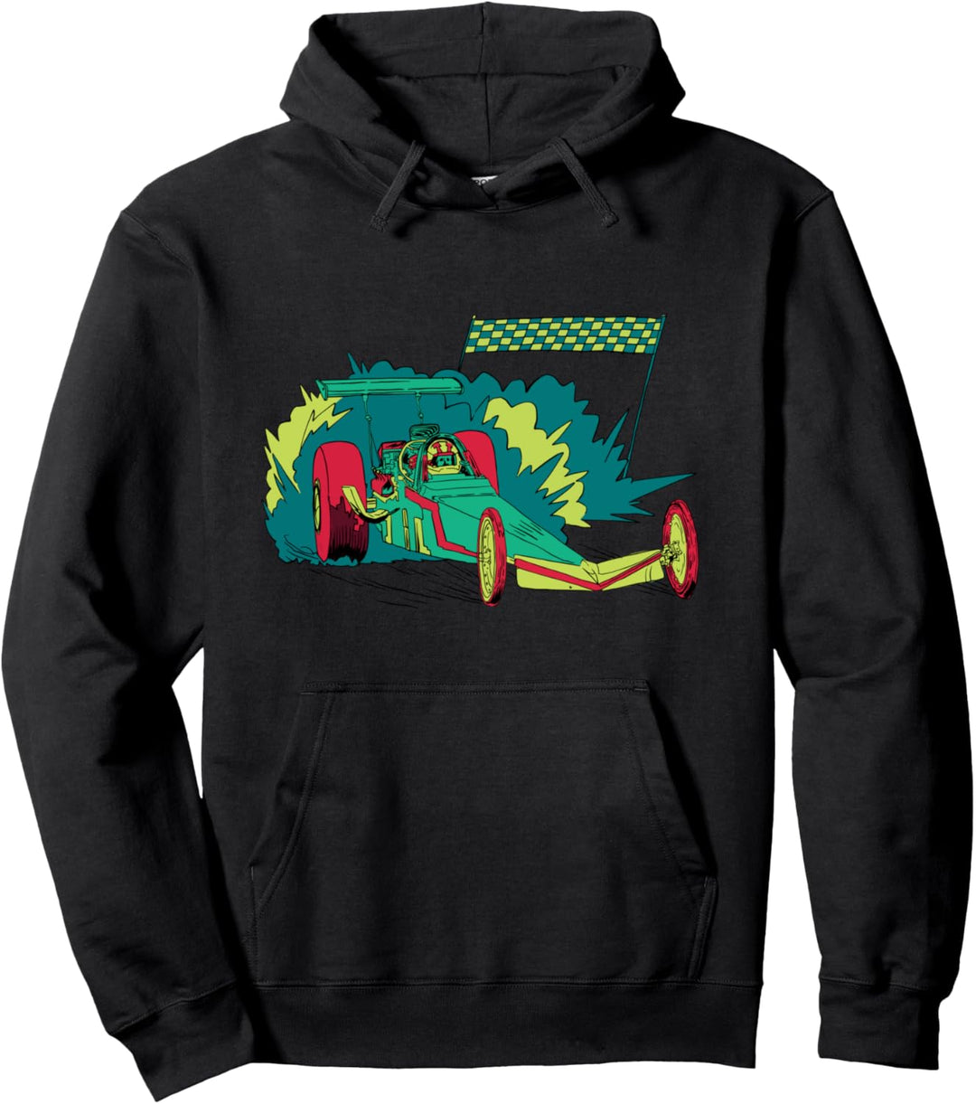 Rennwagen Motorsport Auto Drag Race Pullover Hoodie
