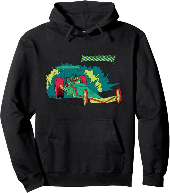 Rennwagen Motorsport Auto Drag Race Pullover Hoodie