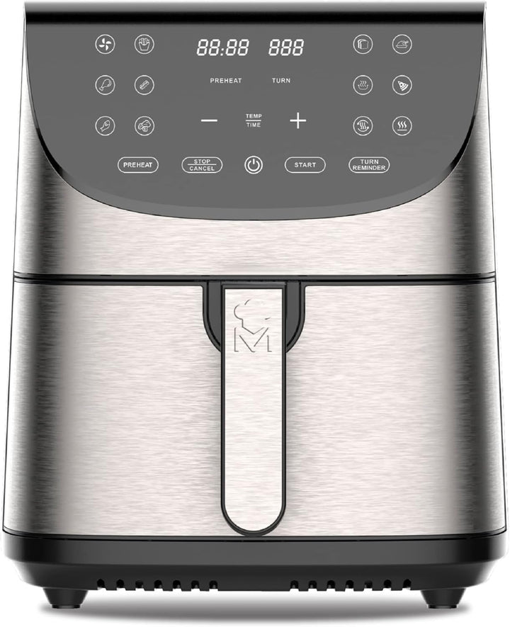 MasterPRO Rocket 700 | Freidora Sin Aceite | Capacidad de 7 L y 1700 W de Potencia | Pantalla LED Tá