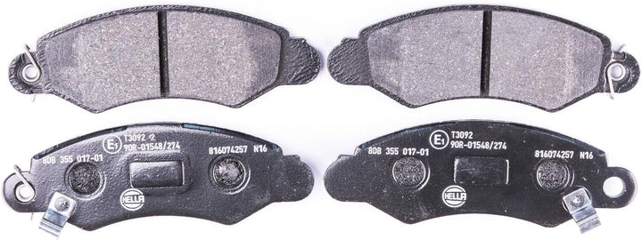 HELLA PAGID 8DB 355 017-011 Bremsbelagsatz - T3092 - Dicke/Stärke: 15mm - Bremssystem: Bosch - mit a