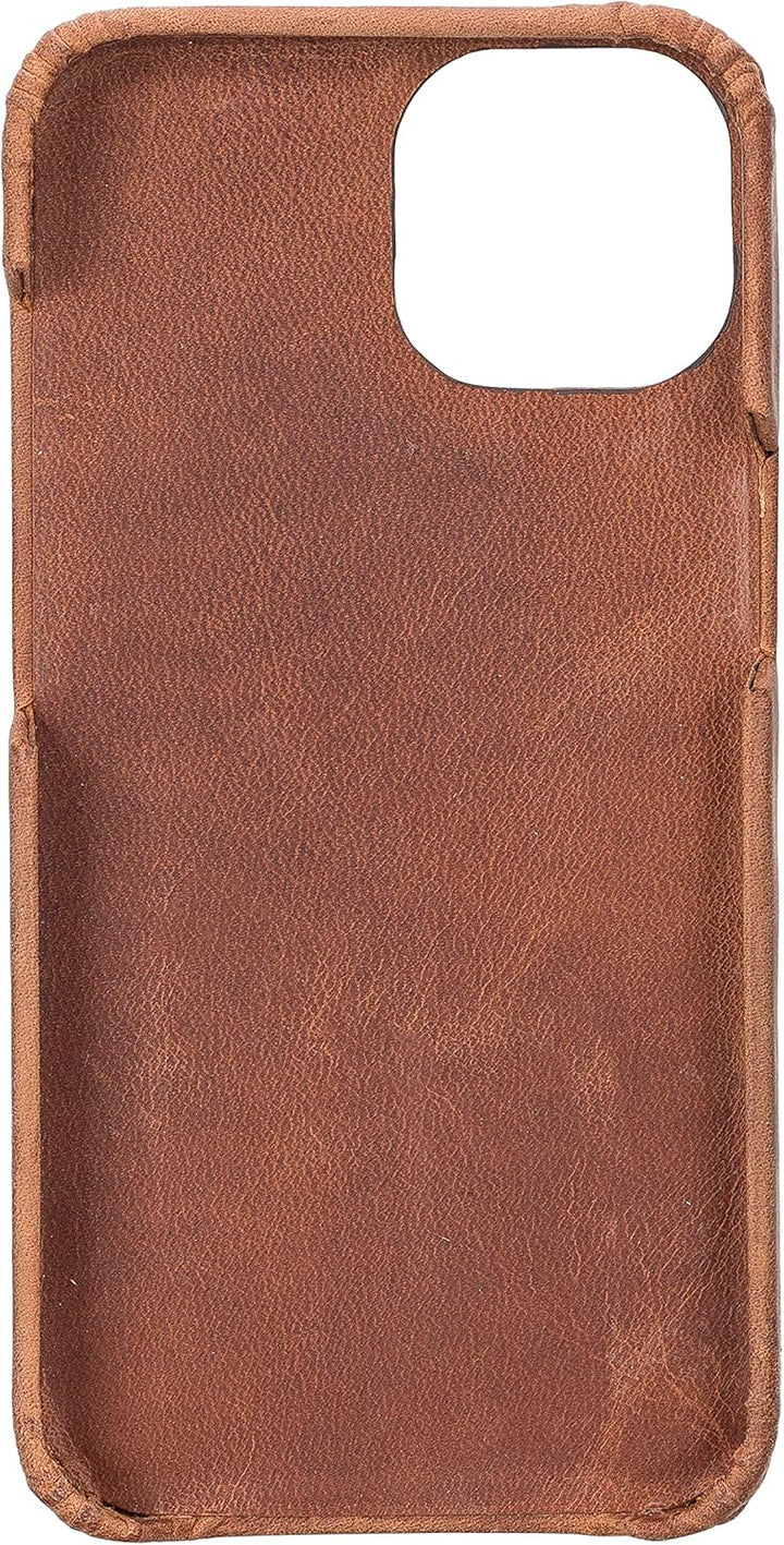 Solo Pelle Lederhülle für das iPhone 14 in 6.1 Zoll Princeton Case Leder Hülle Ledertasche Backcover