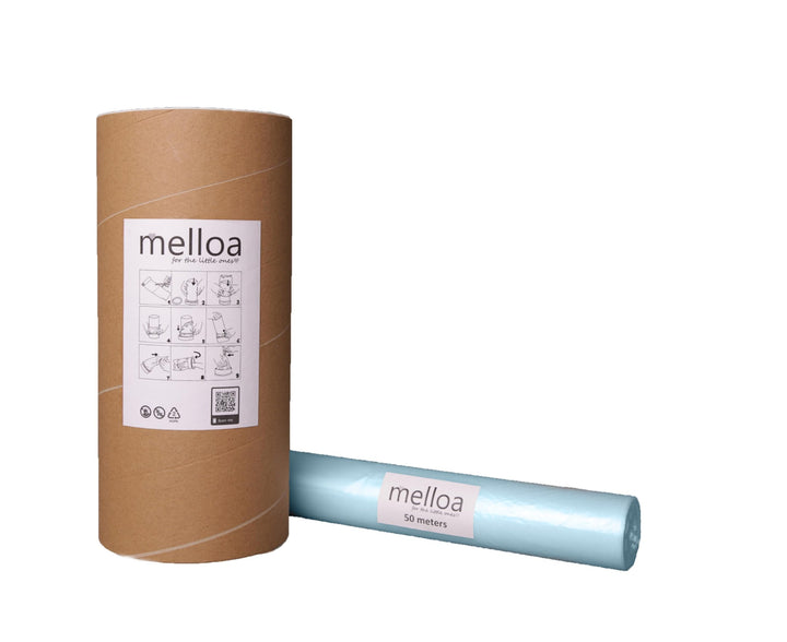 MELLOA Nachfüllfolie für Windeleimer Kompatibel mit Tommee Tippee Sangenic TEC Simplee Twist & Click